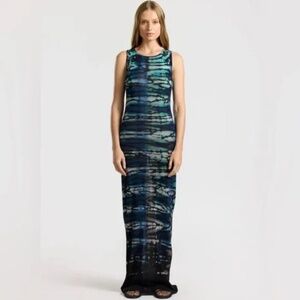 Cotton Citizen Tie-Dye Rio Maxi Dress Size XS NWT